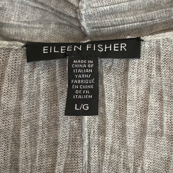nwot eileen fisher cropped cardigan / wrap - Picture 4 of 6